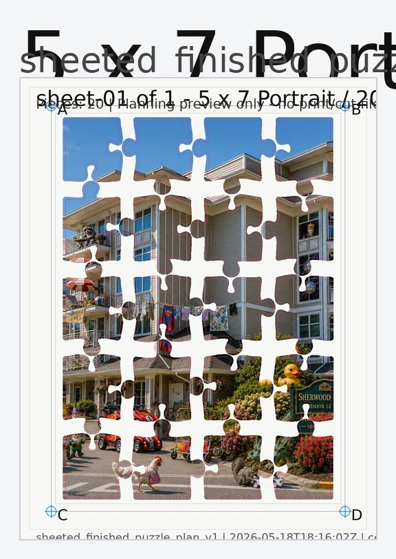 Puzzle planning preview