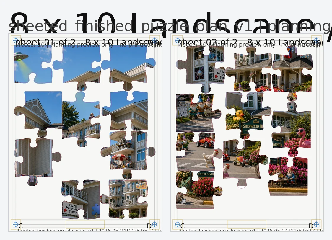 Puzzle planning preview