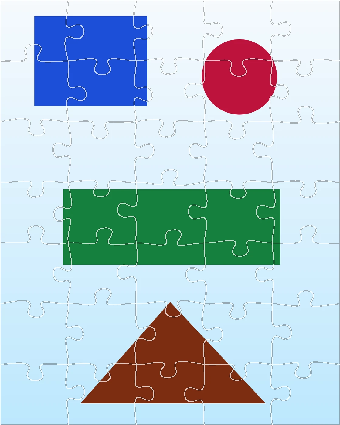 Finished puzzle preview