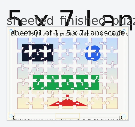 Puzzle planning preview